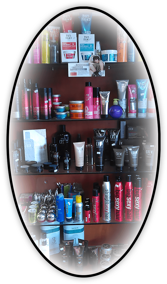 Oval Graphic of Hair Products for sale at Klassy Kuts